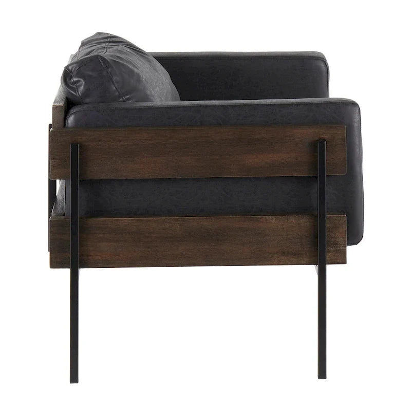 Fauteuil d'appoint Kari Carbon Loft