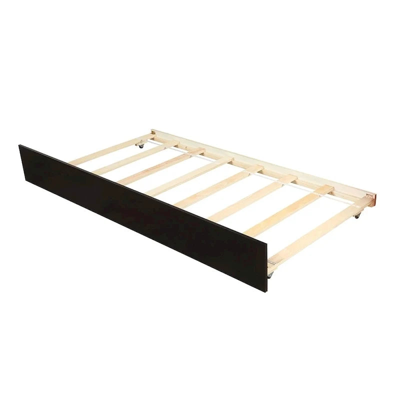 Lit plate-forme Merax une place avec lit gigogne