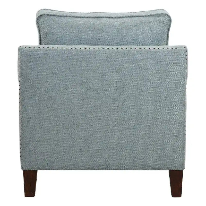 Uttermost Charlotta Dark Walnut Accent Chair