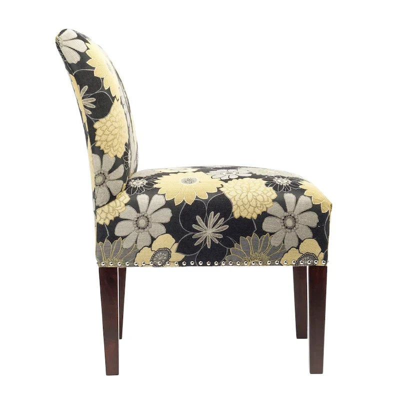 Samantha Upholstered Living Room Slipper Chair