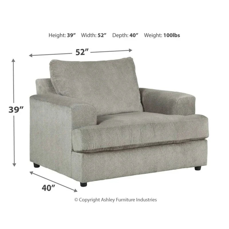 Fauteuil surdimensionné - Frêne