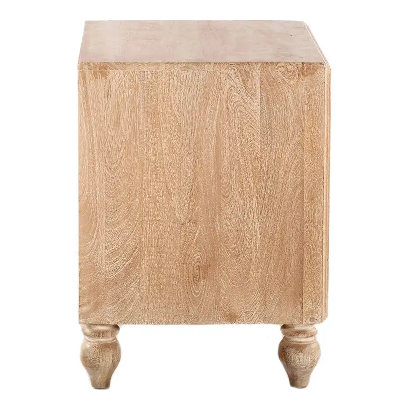 Table de chevet Haveli en bois de manguier
