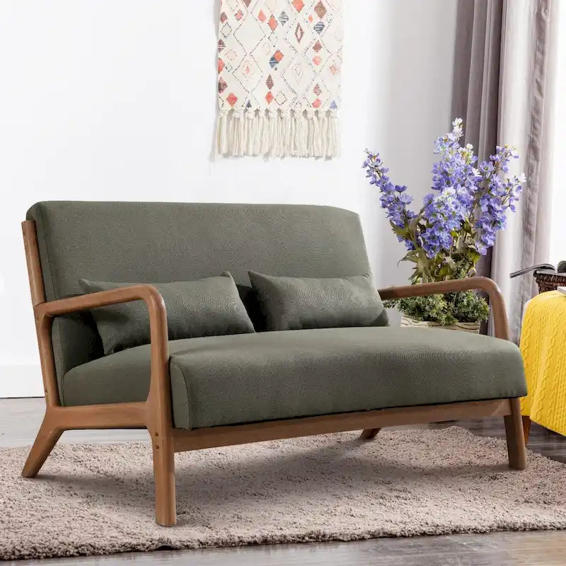 Chaise d'appoint moderne en bois massif Ebello