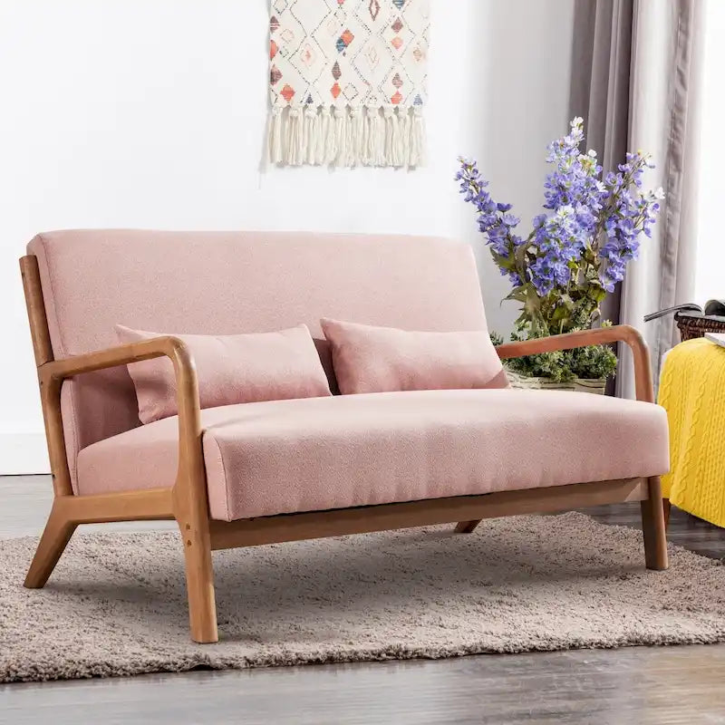 Chaise d'appoint moderne en bois massif Ebello