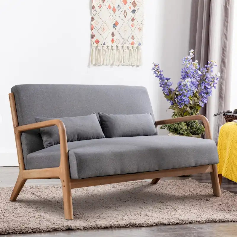 Chaise d'appoint moderne en bois massif Ebello