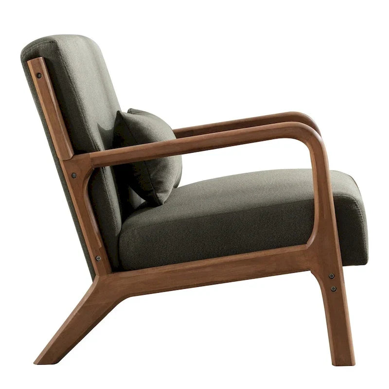 Ebello Modern Solid wood Accent Chair
