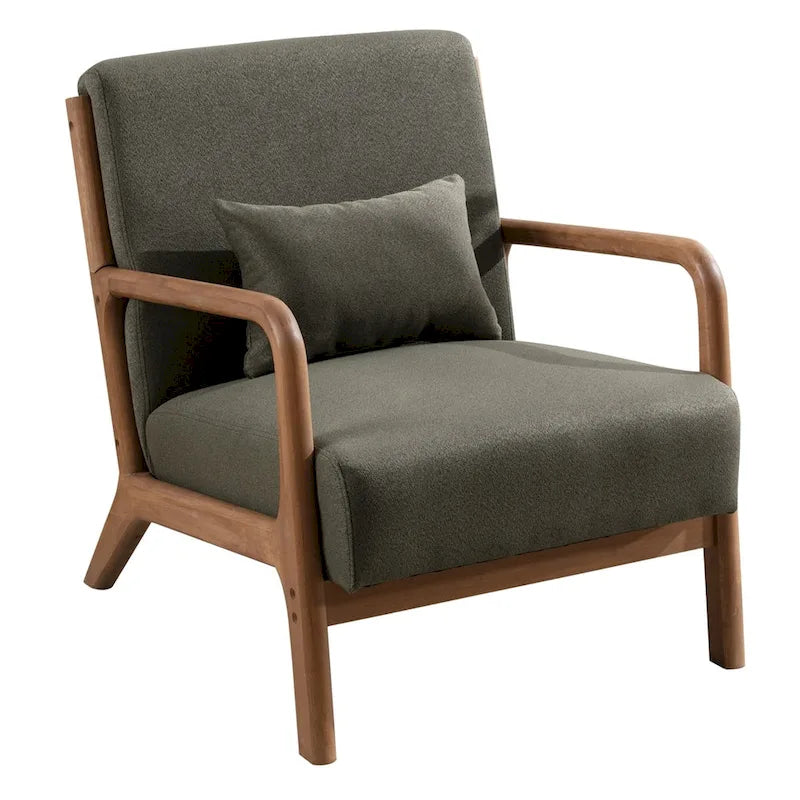 Ebello Modern Solid wood Accent Chair