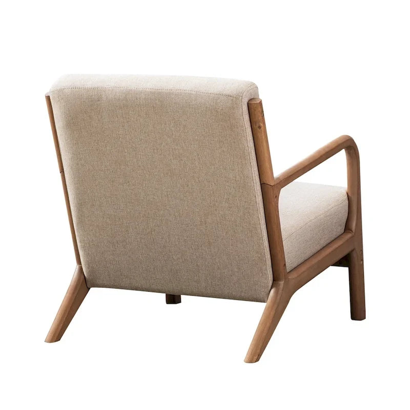 Ebello Modern Solid wood Accent Chair