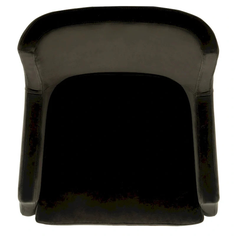 SAFAVIEH Couture Anjanette Velvet Arm Chair - 28 W x 29.9 D x 35.4 H - 28Wx30Dx35H