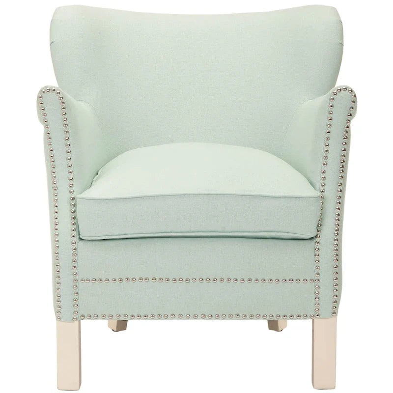 SAFAVIEH Corie Brown Club Chair - 26.6 x 28.9 x 29.3 - 27Wx29Dx29H
