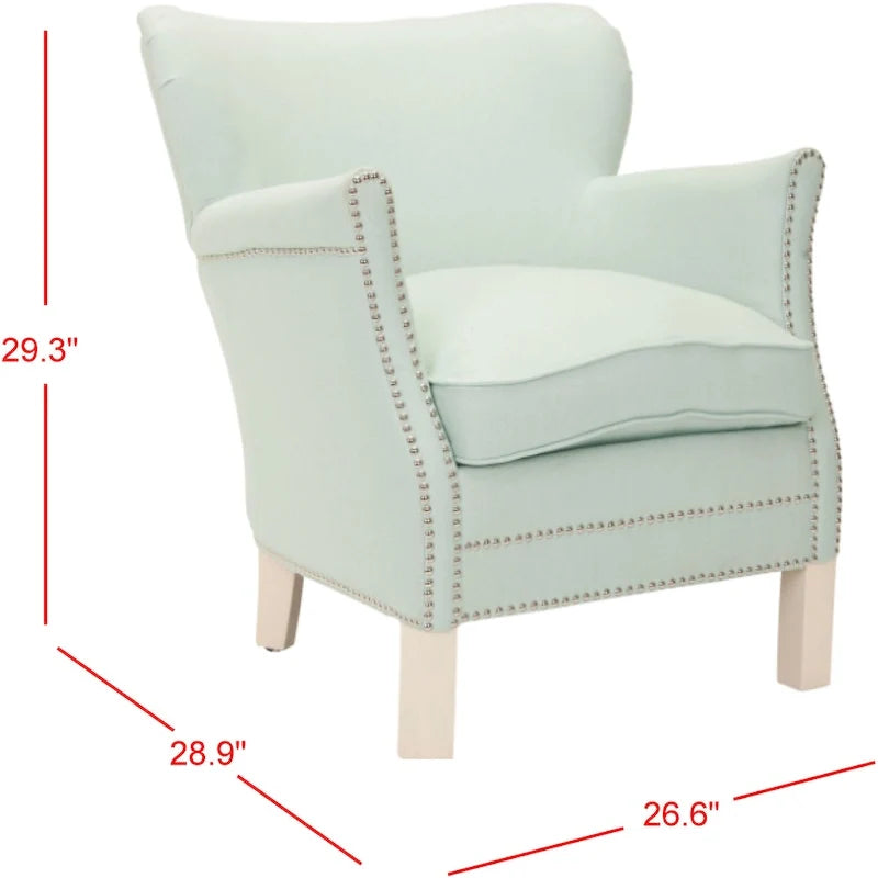 Fauteuil club Corie de SAFAVIEH, marron - 26,6 x 28,9 x 29,3 - 27Lx29Px29H