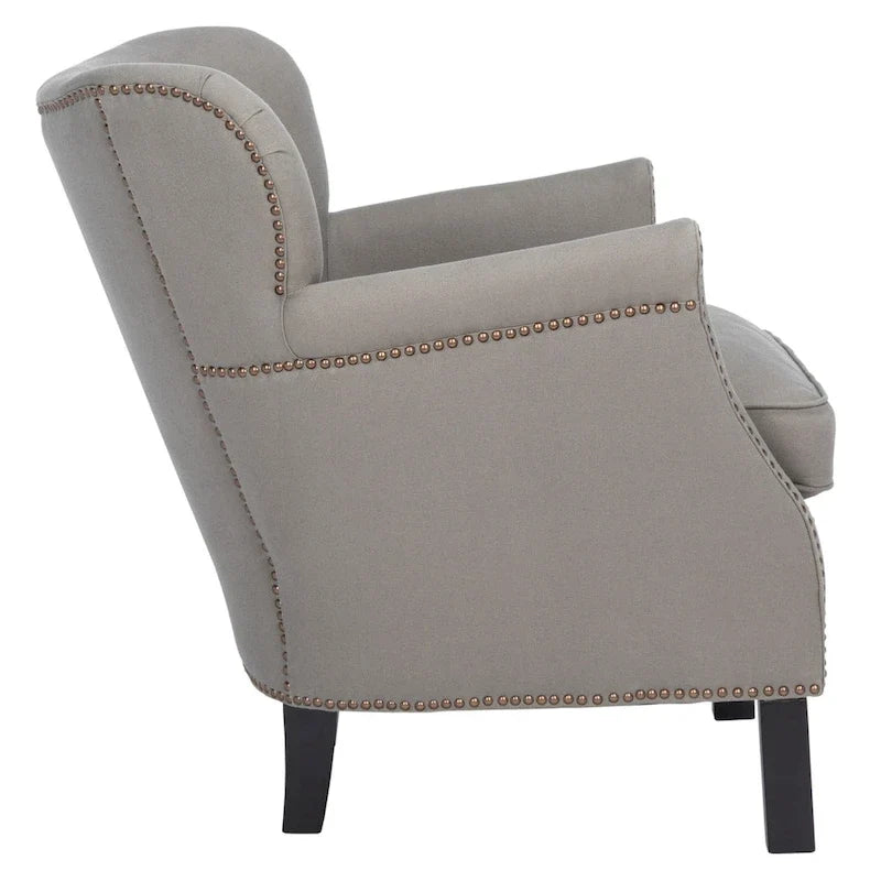 Fauteuil club Corie de SAFAVIEH, marron - 26,6 x 28,9 x 29,3 - 27Lx29Px29H