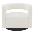 SAFAVIEH Couture Fauteuil pivotant Cela (entièrement assemblé) - 31,1 L x 28,4 P x 26,8 H - 31Lx28Px27H