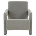 SAFAVIEH Couture Joffrette Modern Velvet Accent Chair - 27 In. W x 35 In. D x 30 In. H - 27Wx35Dx30H