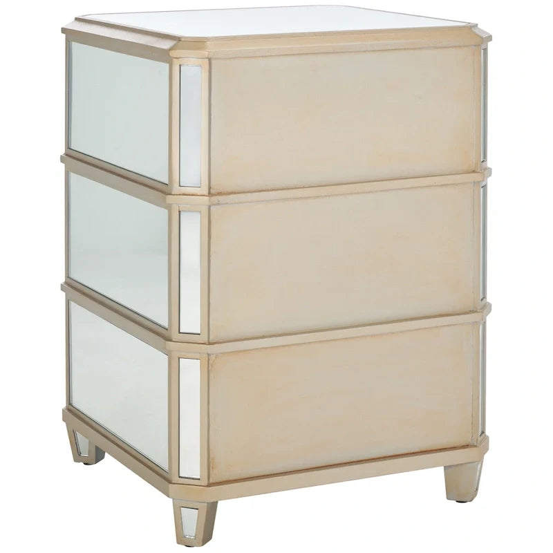 Comodino a specchio a 3 cassetti SAFAVIEH Miracle