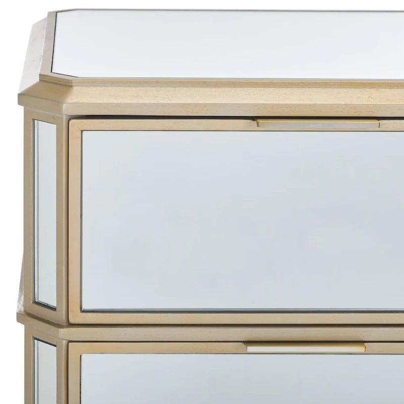 Comodino a specchio a 3 cassetti SAFAVIEH Miracle