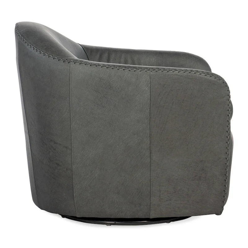 Hooker Furniture CC533-SWIVEL-CLUBE-CHAIR Roper 29 Wide Club Chair - Blue Steel
