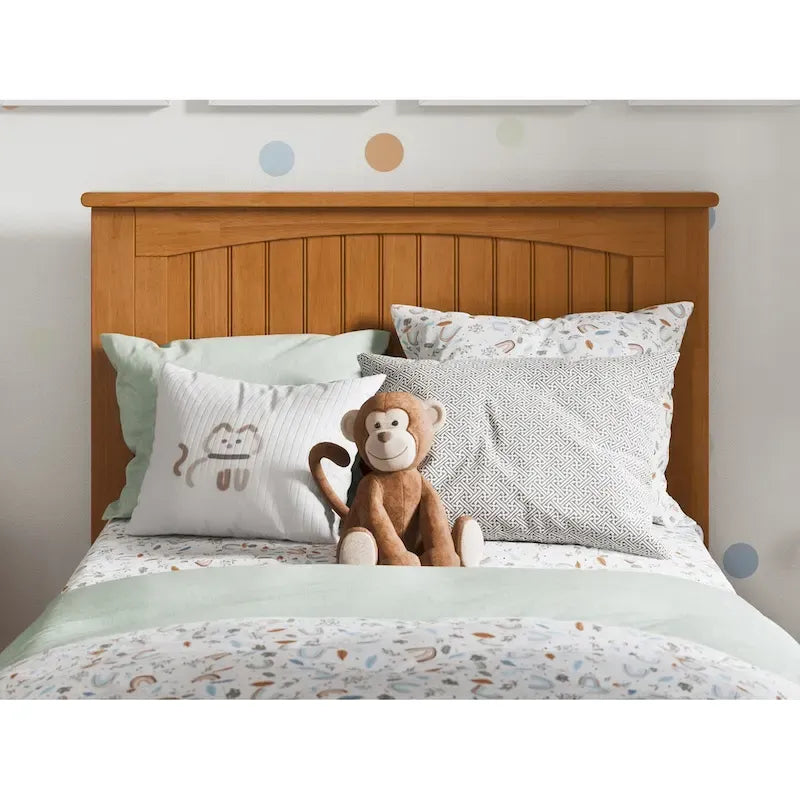 Nantucket Low Profile Platform Bed with Matching Footboard