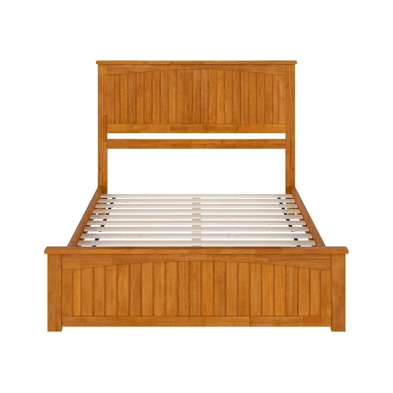 Nantucket Low Profile Platform Bed with Matching Footboard