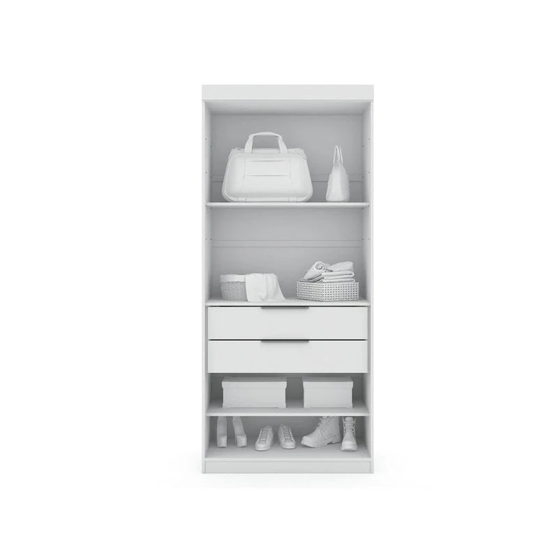 Armadio Guardaroba Moderno Sezionale Mulberry Open 1
