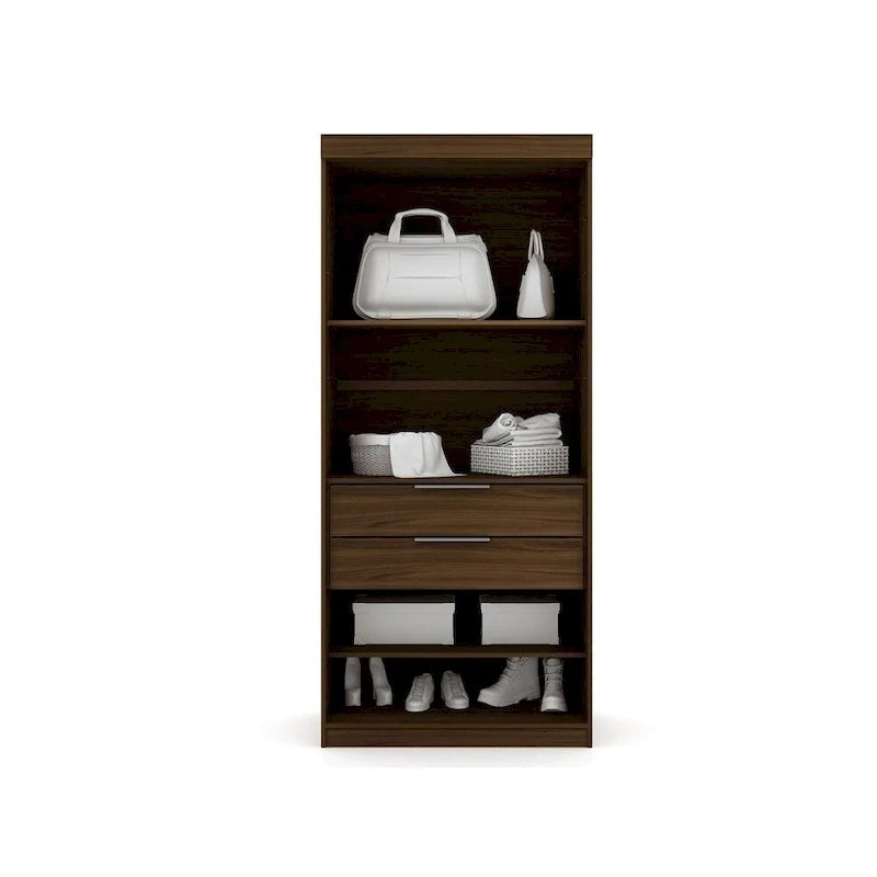 Armadio Guardaroba Moderno Sezionale Mulberry Open 1