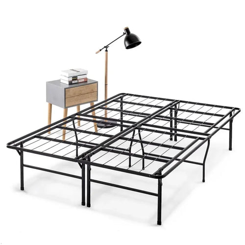 Telaio letto a piattaforma in metallo da 18 pollici di Crown Comfort