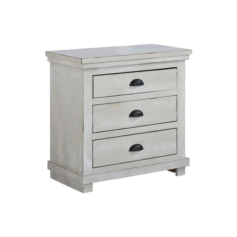 Table de chevet Willow progressive gris anthracite