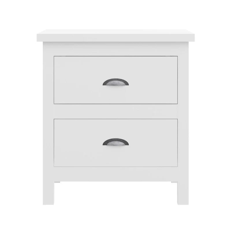 Comodino Yes4wood con cassetti, in legno massello