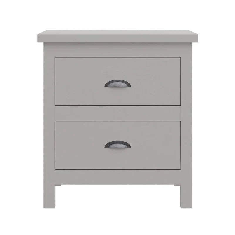 Comodino Yes4wood con cassetti, in legno massello