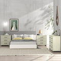 Ensemble de chambre à coucher 3 pièces de style campagnard - 2 tables de chevet et 1 commode