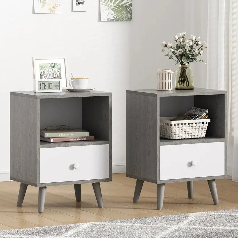 Table de chevet moderne en bois