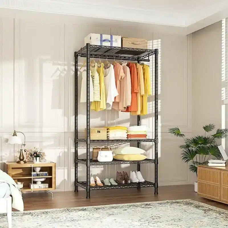 Portant à vêtements robuste - 14P x 30L x 74.2H