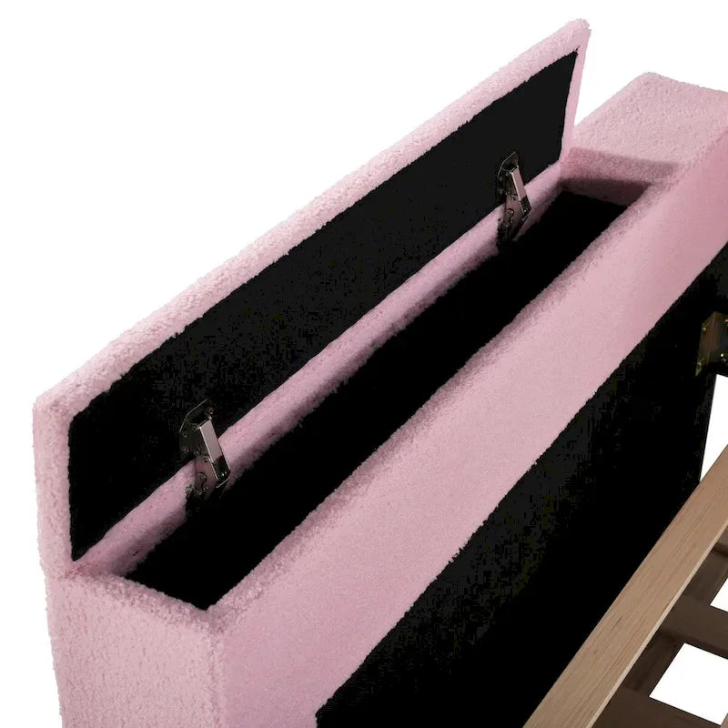 Lit de repos en molleton Teddy pour jumeaux avec accoudoirs de rangement et lit gigogne