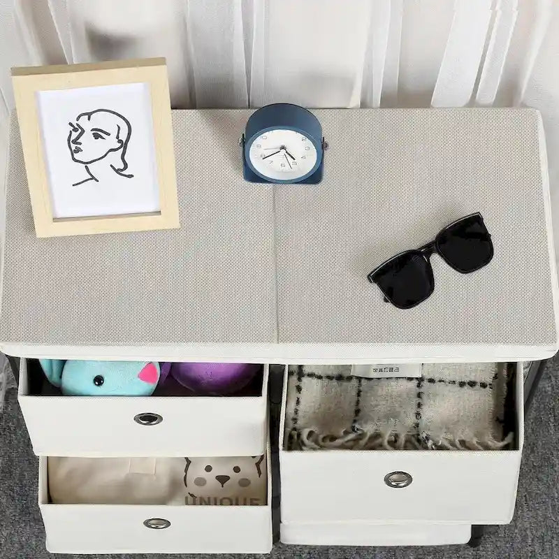 6 Organisateurs de Placard Cubiques pour Rangement, Dortoir, Chambre, Couloir