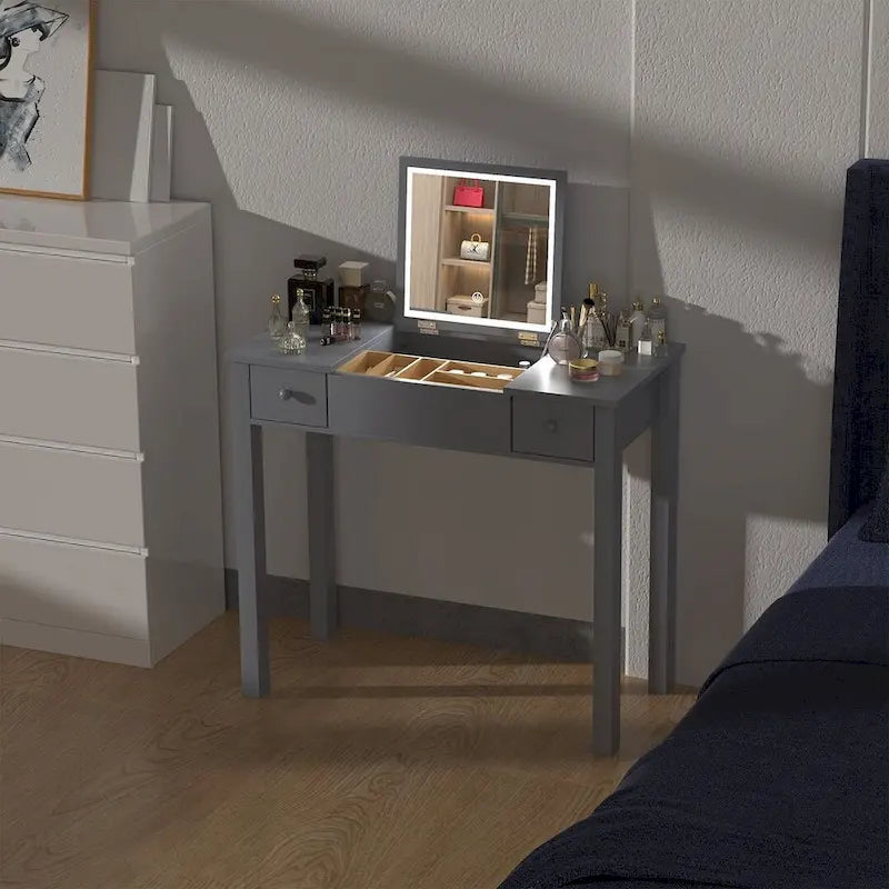 32,99 Tavolo da trucco con luci LED e specchio