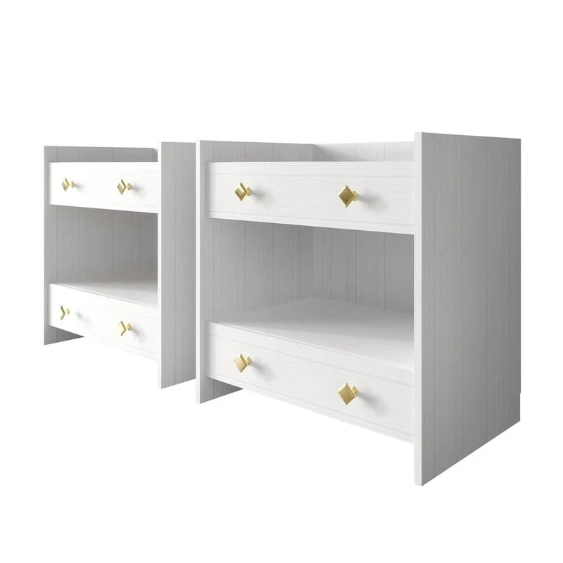 Ensemble de chambre à coucher CraftPorch avec panneaux muraux de style milieu du siècle