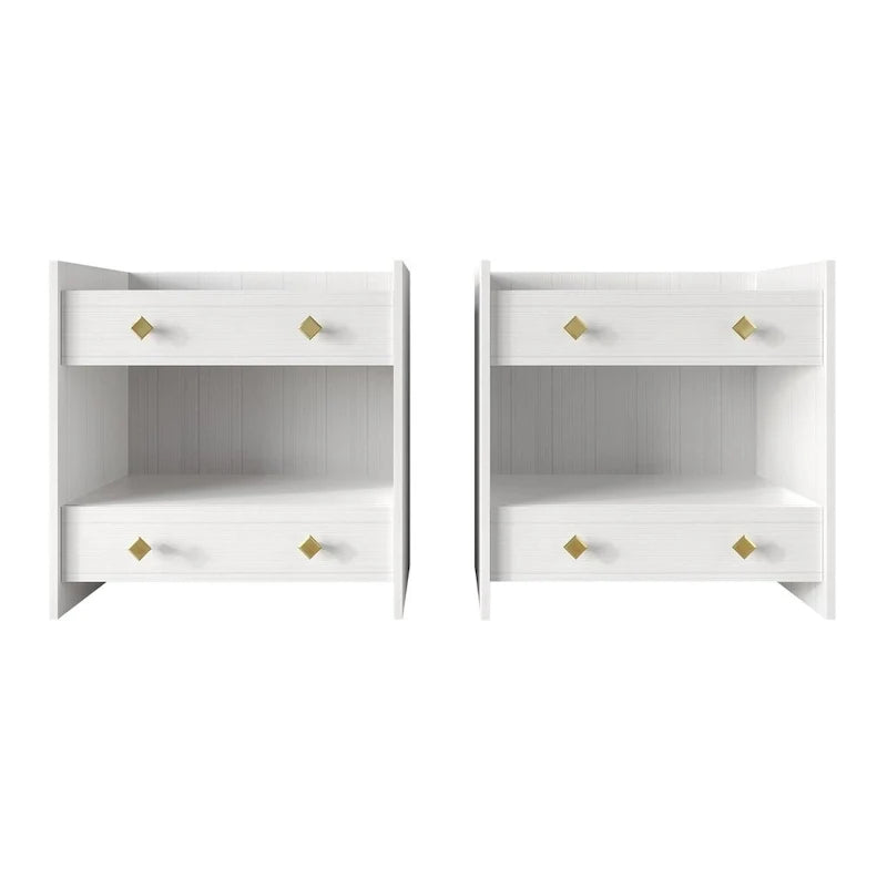 Ensemble de chambre à coucher CraftPorch avec panneaux muraux de style milieu du siècle
