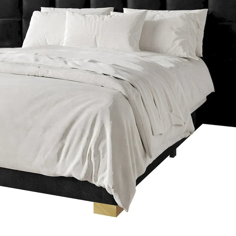 Ensemble de chambre à coucher CraftPorch avec panneaux muraux de style milieu du siècle