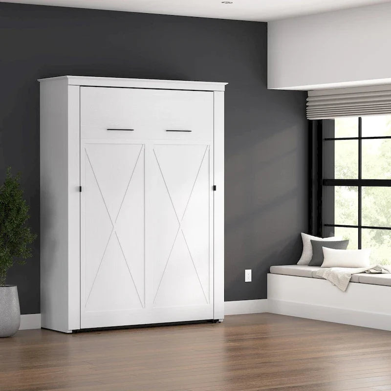 Lit escamotable grand modèle Key West 63W pour salon ou chambre d'amis par Bestar