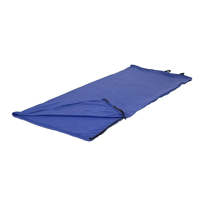 Sacco a pelo in pile Stansport - Blu