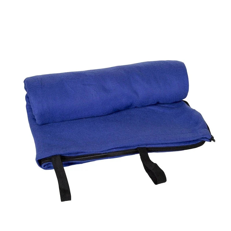Sacco a pelo in pile Stansport - Blu