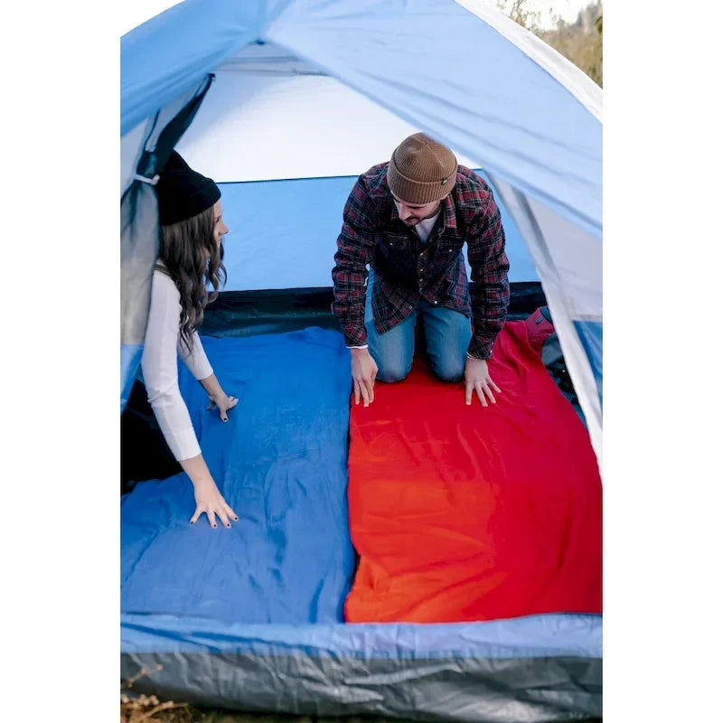 Sacco a pelo in pile Stansport - Blu