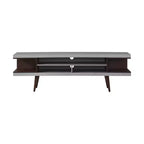 AndMakers 70.87 in. Wood TV Stand with 5 Storage Shelves Fits TV's up to 75 in.