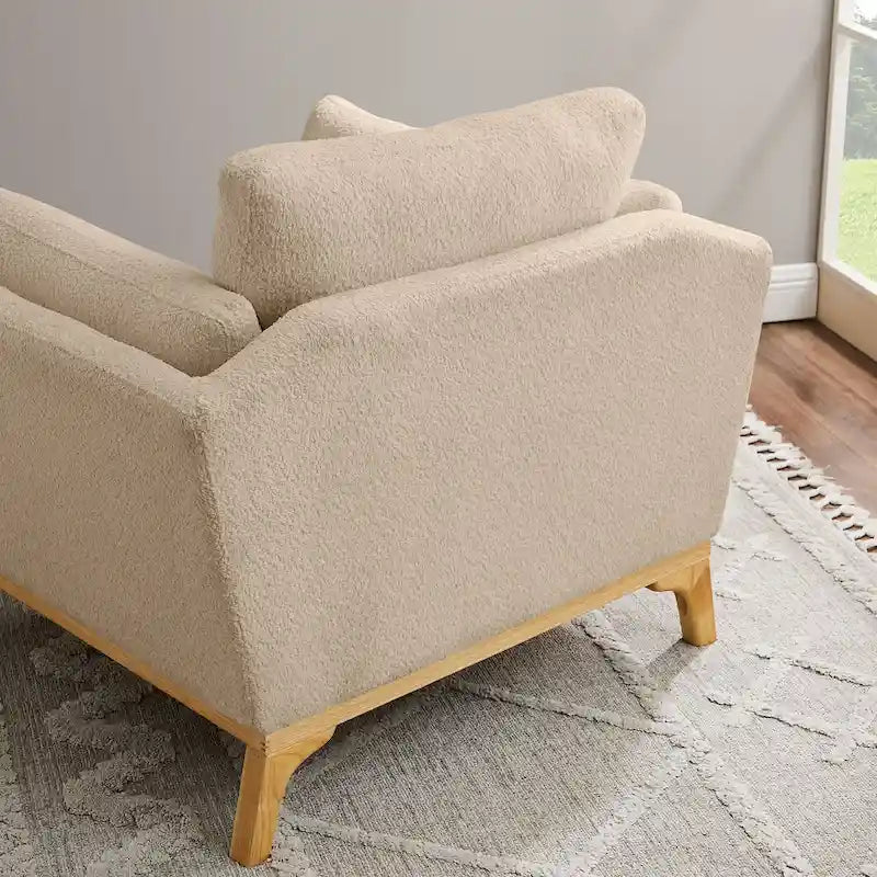 VANOMi 41.7 Modern Flared Arm Accent Chair