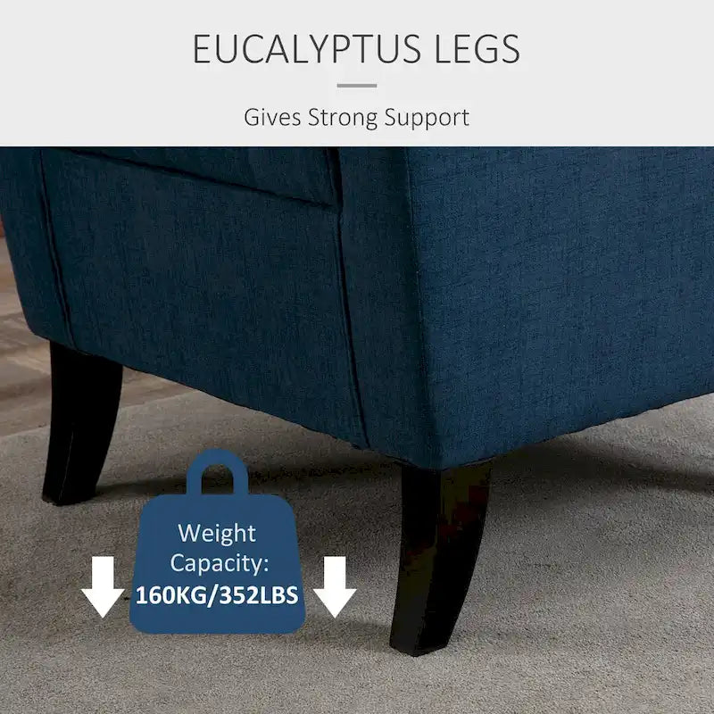 Accent Chair with High Wingback