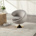 Fauteuils d'appoint pivotants à 360° en forme de tonneau, Fauteuils ronds