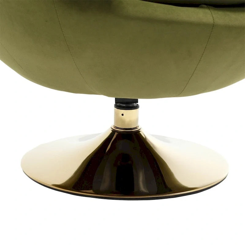 Fauteuils d'appoint pivotants à 360° en forme de tonneau, Fauteuils ronds