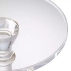 Tavolino Pedestal in Acrilico Trasparente 13.25'' L
