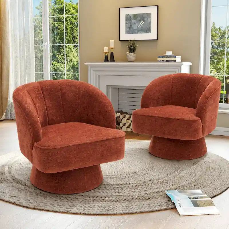 Pellebant Swivel Accent Chair Armchair Sofa for Living Room Bedroom