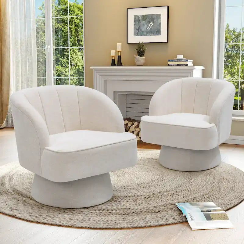 Pellebant Swivel Accent Chair Armchair Sofa for Living Room Bedroom